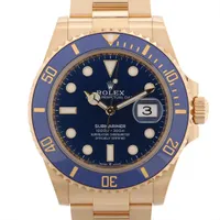 ロレックス サブマリーナーデイト 126618LB YG YG AT 青文字盤