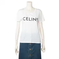 CELINE 2023 エディ期 ペインターシャツドレス トリオンフ コットン CELINE 2023 エディ期 ペインターシャツドレス トリオンフ コットン