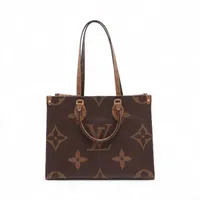 ヴィトン ジャイアントモノグラムリバース オンザゴーMM M45321 ブラウン