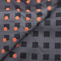 HERMES グレー ストール　カシミヤ HERMES - エルメス HERMES ニューリブリス ロゴ フリンジ