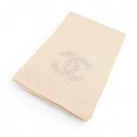 ハリーウィンストン カシミヤ ショール ハリーウィンストン マフラー カシミヤ ブルー HX036766｜中古ブランド