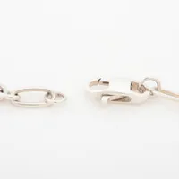 Silver 925 ブレスレット ティファニー 1837スモールダブルロック ブレスレット 925 6.8g