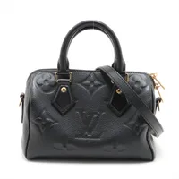 ヴィトン モノグラム アンプラント スピーディ バンドリエール20 M58953 ブラック RFID反応あり