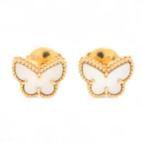 ヴァンクリーフ&アーペル ラッキーアルハンブラ パピヨン タイガーアイ