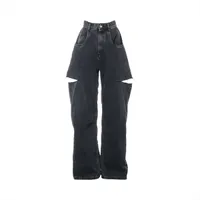 メゾンマルジェラ 23SS コットン デニムパンツ 38 レディース ブルー 1