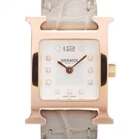 エルメス ケリーウォッチ KE4.131 SS SS QZ シェル文字盤 A3773496