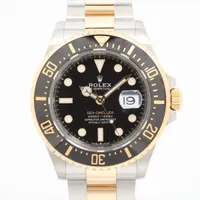 ロレックス シードゥエラー 126603 SS×YG SS×YG AT 黒文字盤