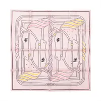 エルメス カレ70 Naissance d'une idee イデアの誕生 スカーフ シルク