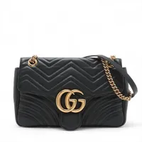 美品　GUCCI　エスパドリーユ　マーモント　レザー　35 1/2 グッチ GGマーモント レザー エスパドリーユ 35.5 レディース