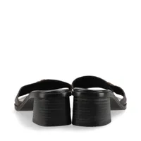 LOUIS VUITTON ⭐️ブラック レザー サンダル22.5〜23㎝ LOUIS VUITTON ⭐️ブラック レザー サンダル22.5〜23㎝