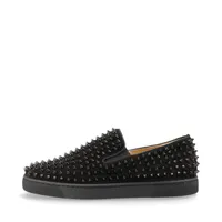 クリスチャンルブタン★ローラーボート スパイクスタッズ スリッポン(41) クリスチャン・ルブタン Christian louboutin ローラーボート