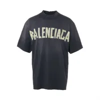 ⭐︎バレンシアガ⭐︎Tシャツ⭐︎BALENCIAGA⭐︎6A New Balenciaga Back Tシャツ ミディアムフィット で オフホワイト