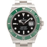 ロレックス サブマリーナーデイト 126610LV SS SS AT 黒文字盤 あまりごま1