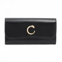 【未使用級】カルティエ サファイアライン レザー がま口 三つ折り財布 黒 楽天市場】Cartier(カルティエ) サファイアライン がま口財布 二