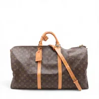 即日発送！ルイヴィトン バンドリエールキーポル60 M41412 モノグラム ヴィトン モノグラム キーポルバンドリエール60 M41412 シリアル