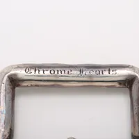 クロムハーツ レクタングルスクロール バックル 925 121.5g 打痕あり
