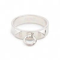 エルメス コリエドシアン リング 55 925 4.9g シルバー A3929625｜中古