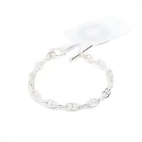 エルメス シェーヌダンクルTPM ブレスレット 22コマ 925 13.2g