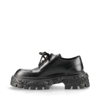 Louis Vuitton LV baroque line 22 years Leather Shoes 7 Men's Black