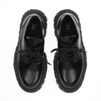 Louis Vuitton LV baroque line 22 years Leather Shoes 7 Men's Black