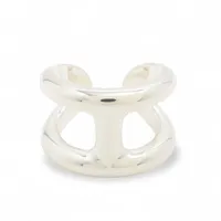 エルメス オスモズGM リング 54 925 15.1g シルバー ZZ023499｜中古