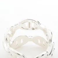 エルメス シェーヌダンクル アンシェネ ダブルロウ リング 52 925 8.1g