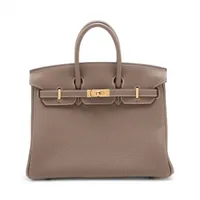 エルメス バーキン25 ルトゥルネ トゴ エトゥープ ゴールド金具 K:2025年