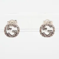 最安値グッチ インターロッキングG アラベスク リング16号シルバー 16号【GUCCI/グッチ】 インターロッキングG ガーデン アラベスク