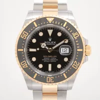 ロレックス シードゥエラー 126603 SS×YG SS×YG AT 黒文字盤