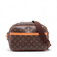 ヴィトン モノグラム リポーターPM M45254 ブラウン