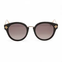 クロムハーツ サングラス プラスチック ブラック×ゴールド JENNA SE