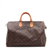 【正規品】ルイヴィトン モノグラム スピーディ40 ハンドバッグ ブラウン 茶色 5id5434-h】ルイヴィトン ハンドバッグ モノグラム スピーディ40