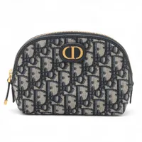 訳あり美品！CD★ブラックレザー クラッチバッグクリスチャンディオール Christian Dior クリスチャンディオール クラッチバッグ