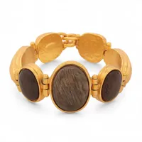 シャネル ココマーク ロゴ 00T ブレスレット メタル オレンジ