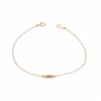 K10 YG ルビーブレスレット 7月誕生石 K10YG ルビー ブレスレット│Ruby Bracelet｜天然石