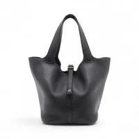 エルメス ピコタンロック22 MM トリヨンクレマンス ブラック シルバー金具 Z:2021年