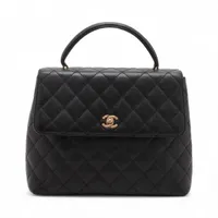 シャネル 4番台 ココマーク パテントレザーマトラッセ 親子バッグ ハンドバッグ シャネル 親子バッグ ココマーク マトラッセ ハンドバッグ