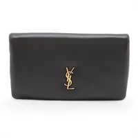 イヴサンローラン サンローランパリ Vステッチ YSLロゴ TGN668274 レザー