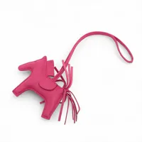 ❤未使用品❤ジージーカマイユチャーム ピンクｘオレンジｘブルー エルメス Z刻印 ❤未使用品❤ジージーカマイユチャーム ピンクxオレンジx