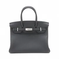 エルメス バーキン30 ルトゥルネ トゴ ブラック シルバー金具 K:2025年
