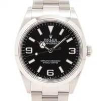 ロレックス エクスプローラー36 124270 SS SS AT 黒文字盤