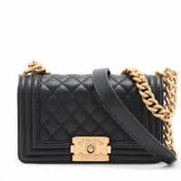 美品✨ CHANEL ボーイシャネル ラム 20番台 チェーン ショルダーバッグ シャネル ボーイシャネル20 スモール ラムスキン チェーンショルダー