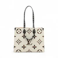 ヴィトン モノグラム ジャングル オンザゴーGM M44675 ホワイト RFID反応あり