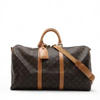 ヴィトン モノグラム キーポルバンドリエール50 M41416 ブラウン