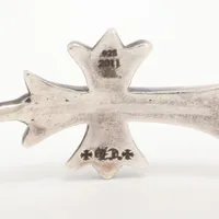 クロムハーツ スキニーバングル タイニーCHクロス バングル 925 10.5g