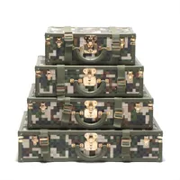 ヴィトン ダミエ グラフィットピクセル トランクタワー M10375 グリーン 4点セット