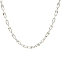 美品 ティファニー ハードウェア グラジュエイテッド ネックレス シルバー925 TIFFANY&Co. ティファニー ネックレス ハードウェア サイズ