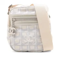 メゾンマルジェラ ニューロック レザー ショルダーバッグ ホワイト