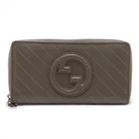A &G ウォレット ジャンク グッチ ジャンボGG 658634 キャンバス×レザー ラウンドジップ