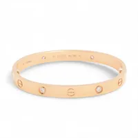 カルティエ ラブ ブレスレット 750(WG) 28.8g 17 A3604418｜中古